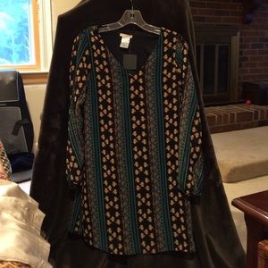 InTu Print Dress / NEW